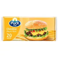 Puck Sliced Cheddar Cheese 400g
