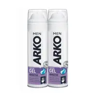 Arko Men Shaving Gel Sensitive 200mlx2 Pieces