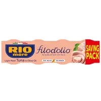 Rio Mare Filodolio Light Meat Tuna In Olive Oil 65gx4 Pieces