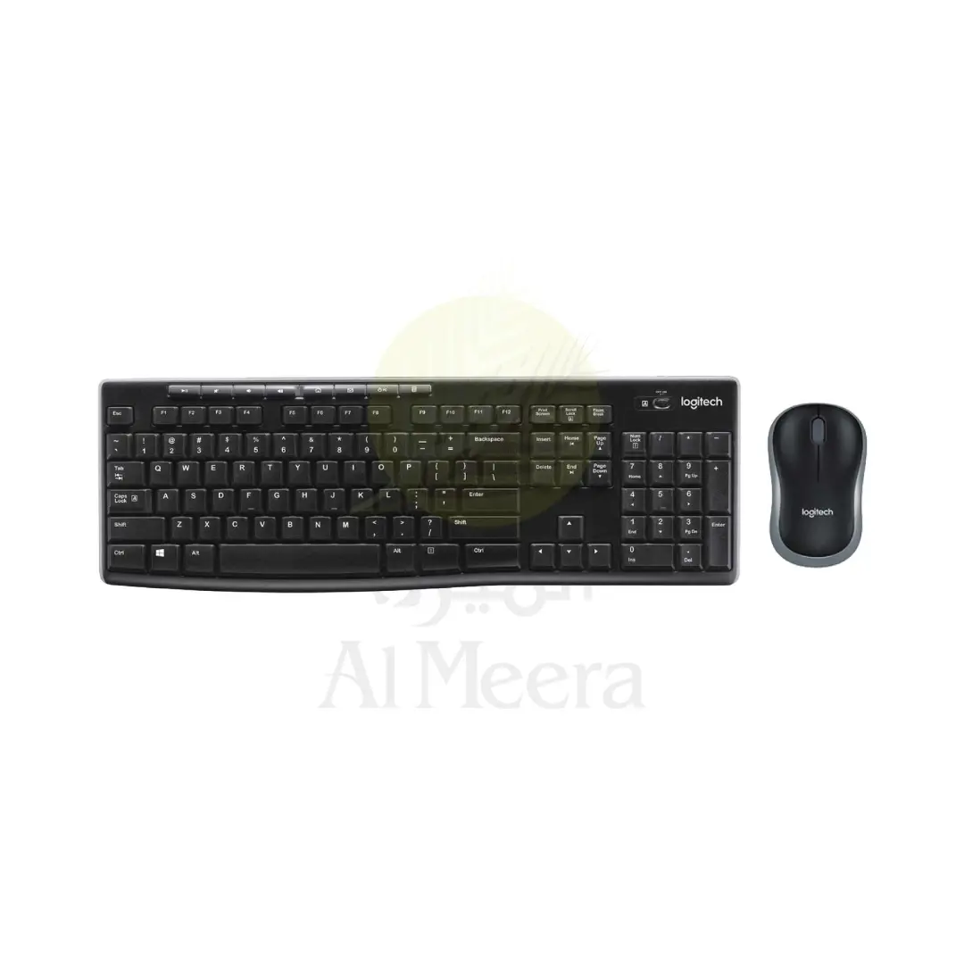 Logitech Keyboard Mouse Desktop Combo MK270 price comparison Qatar – cheapest at Al Meera