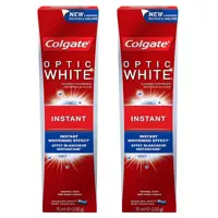 Colgate Optic White Instant Toothpaste 75mlx2 Pieces