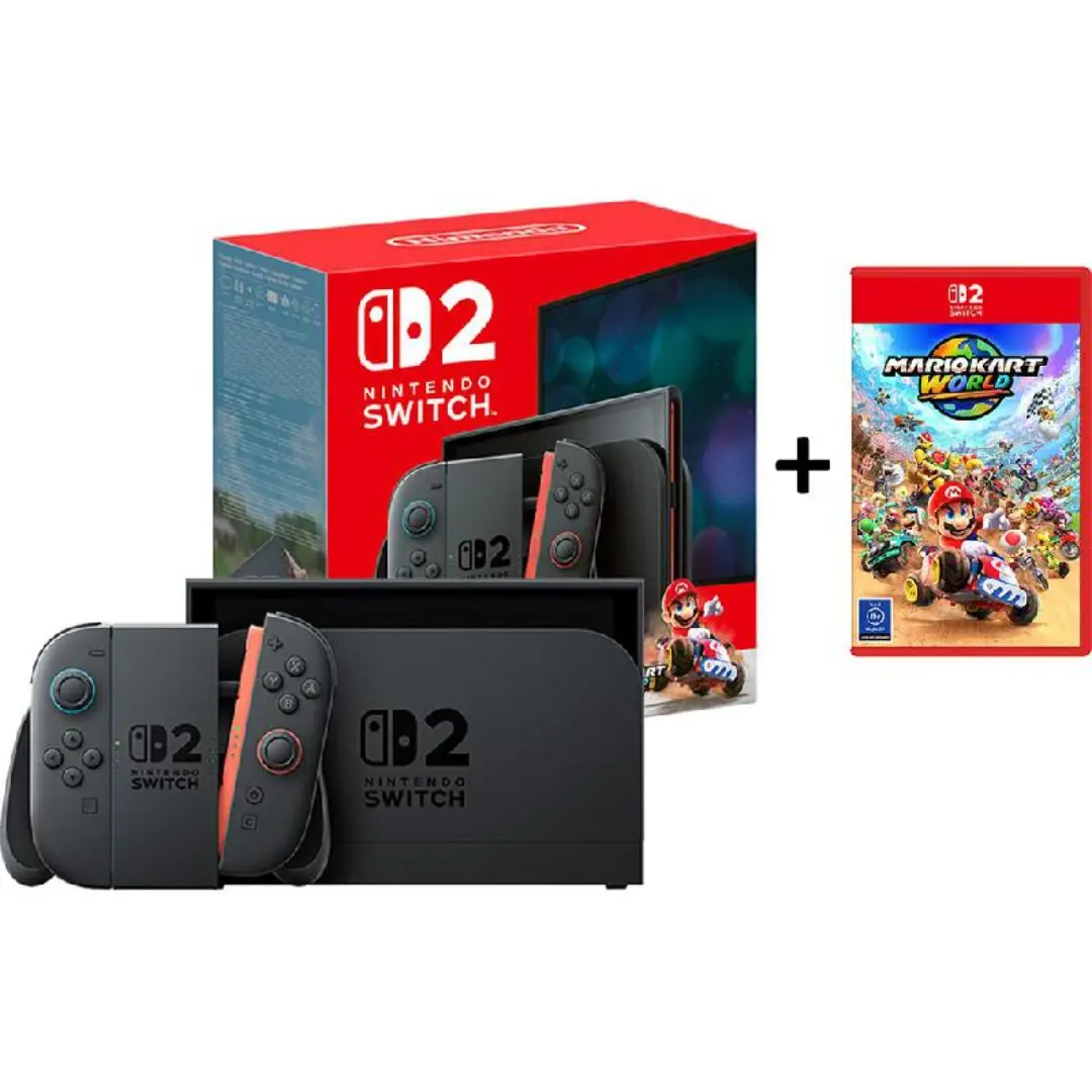 Nintendo Switch 2 & Mario Kart price comparison Qatar – cheapest at Al Meera