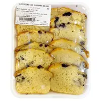 Pound Cake Blueberry Sliced 300g