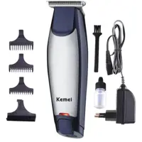 Kemei 3 In 1 Rechargeable Trimmer & Clipper Km-5021b Blue Grey