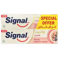 Signal Toothpaste Sensitivity Relief With Clove 75mlx2 Pieces