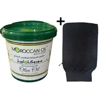 Morrocan Oil Bath Soap 1000ml + Loofah