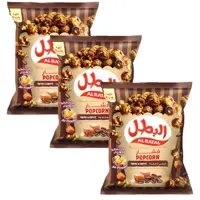 Al Batal Popcorn Coffee Toffee 140gx3 Pieces