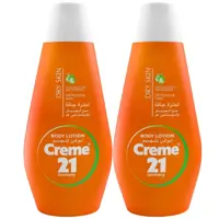 Cream 21 Body Lotion Soft Moisturising 250mlx2 Pieces
