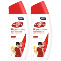 Lifebuoy Antibacterial Bodywash Total 10 With Multivitamins 300mlx2 Pieces