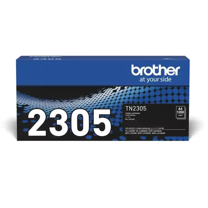 Brother Toner Laser TN2305 Black price comparison Qatar – cheapest at Al Meera
