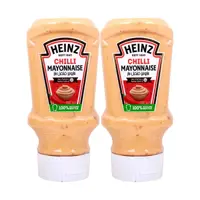 Heinz Chili Mayonnaise Top-Down Squeezy Bottle 310mlx2 Pices