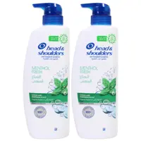 Head & Shoulders Shampoo Menthol 500mlx2 Pieces