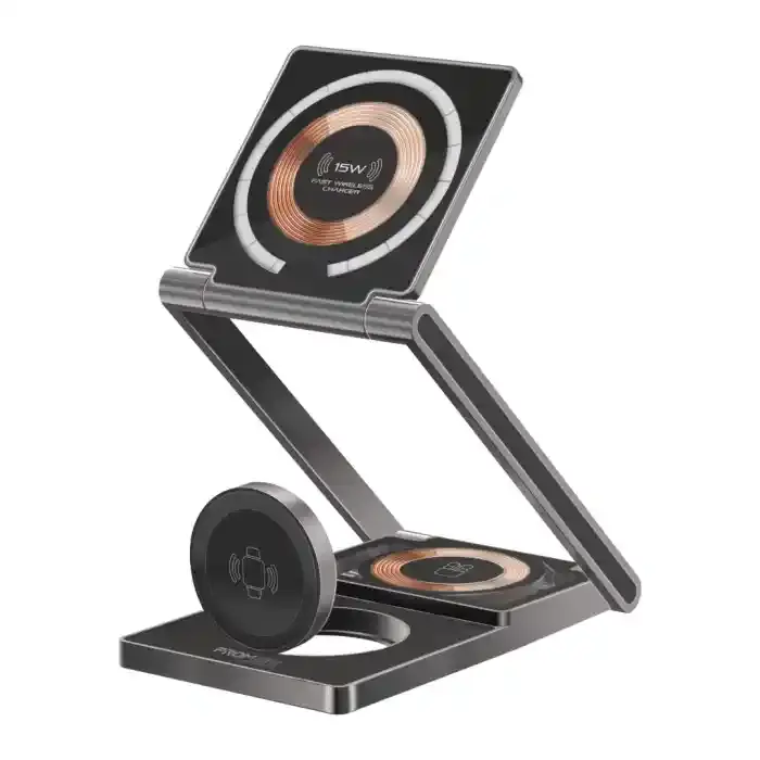 Promate 3in1 Wireless Charging Station price comparison Qatar – cheapest at Al Meera