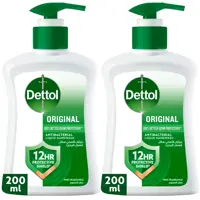 Dettol Original Liquid Handwash Antibacterial 200mlx2 Pieces