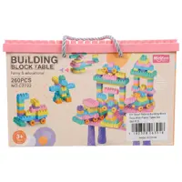 Meifen Building Block Table Funny & Educational 260 Pieces No. C2722