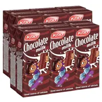 Kdd Chocolate Milk 180mlx12 Pieces
